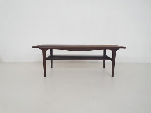 Vintage coffee table with reversible top, The Netherlands 1950's