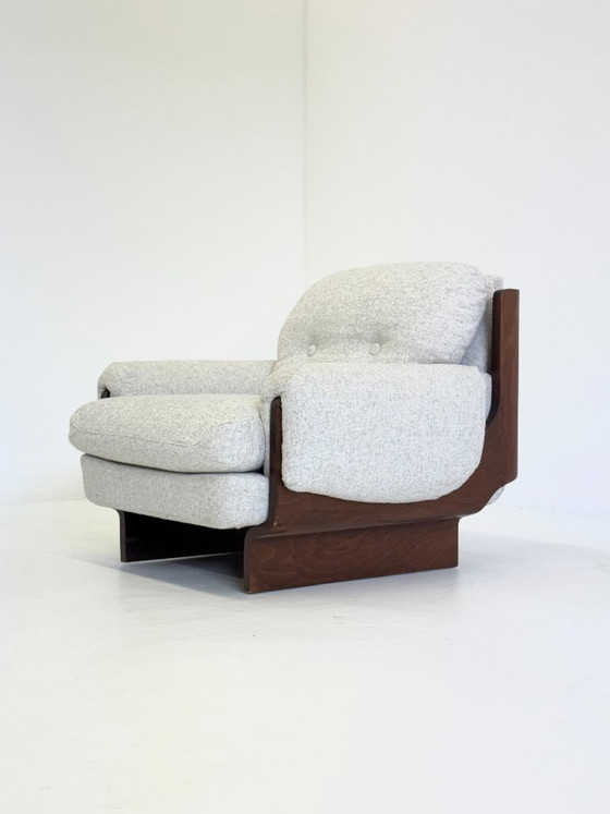 Poltrona Brutalista Italiana - Mid Century – Poltrone, Wood (photo 13 of 15)