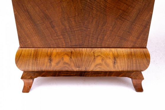 Image 1 of Bureau de style Art déco, Pologne, années 1940.