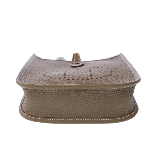 Image 1 of Sac HERMES Mini Evelyne en Cuir Étoupe - 103241