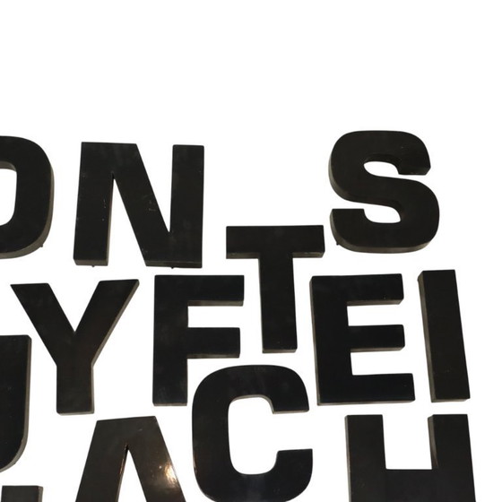 Image 1 of Grote Metalen Letters