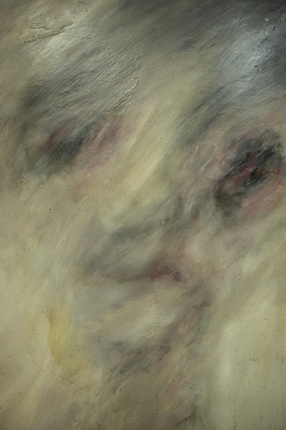 Image 1 of Abstracted expressionist portrait