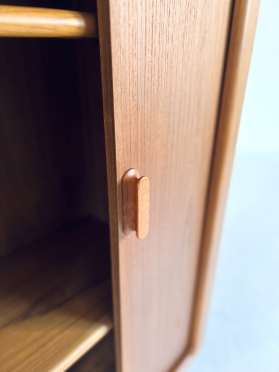 Image 1 of Vintage teak highboard, Silkenborg Møbelfabrik '70