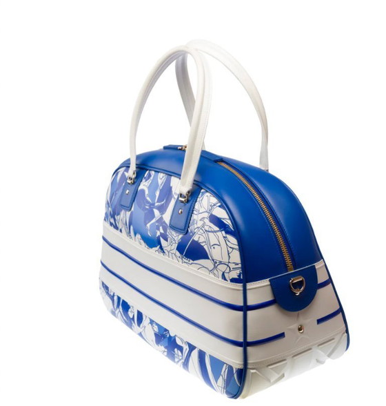 Image 1 of Borsa DIOR in cuoio blu - 103337