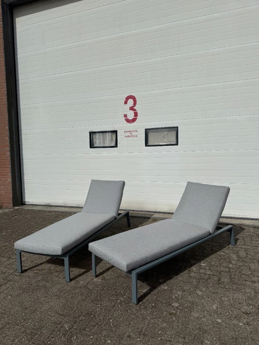 2x Gandia Blasco lounger (garden/serre)
