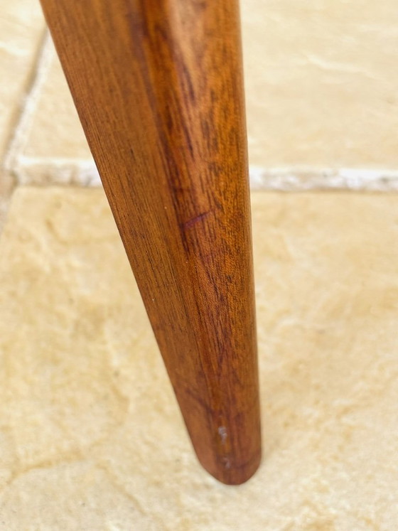 Image 1 of Table d'appoint vintage en acajou, style milieu du siècle, années 1960