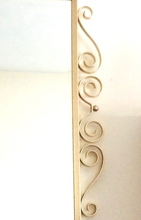 Image 1 of Specchio in stile neoclassico anni '50 (78 x 63,5) * Hollywood Regency * Specchio vintage