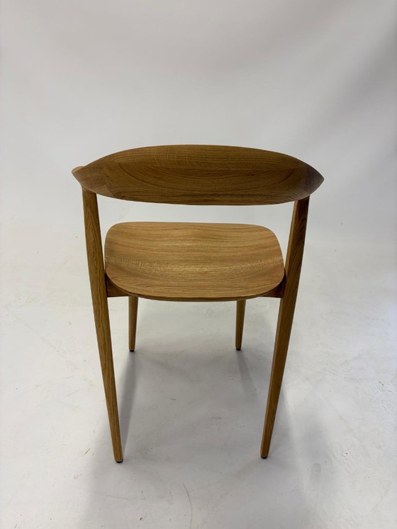 Image 1 of 6x Artisan Addo, chêne européen, siège en bois