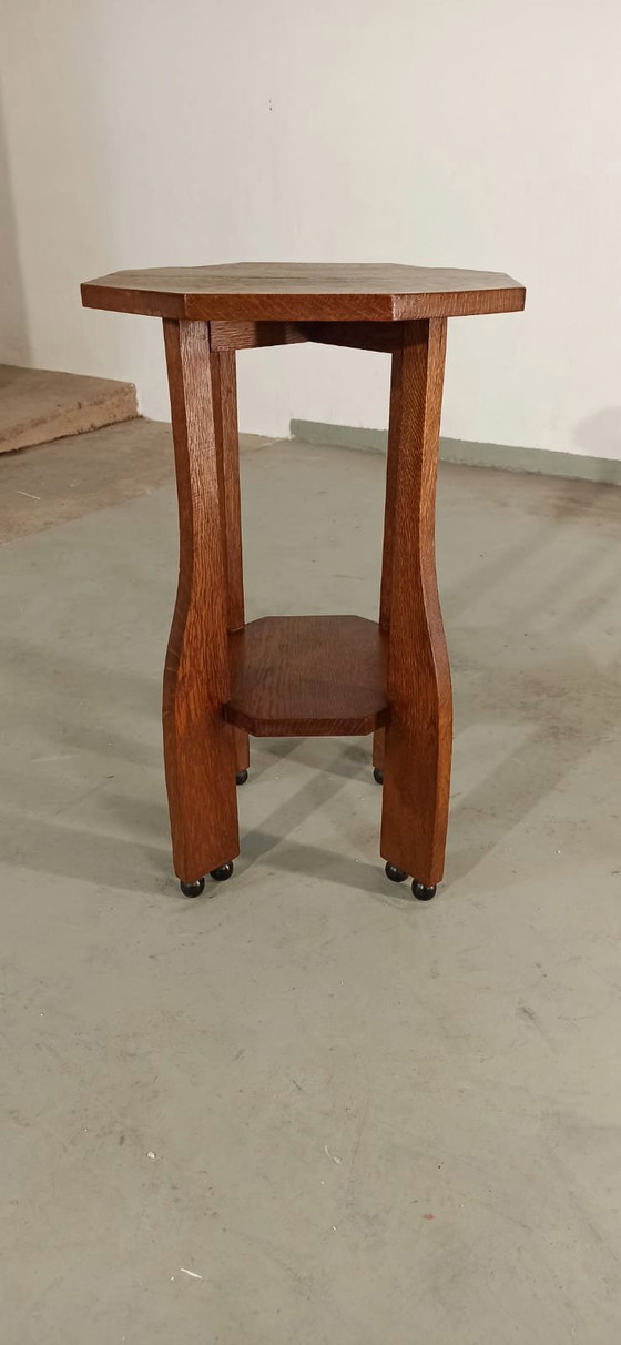 Image 1 of Amsterdamse school Art Deco bijzettafel