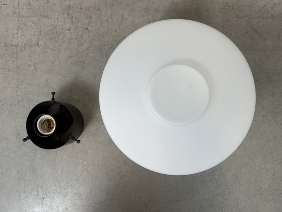 Image 1 of Vintage Philips plafondlamp - opaline