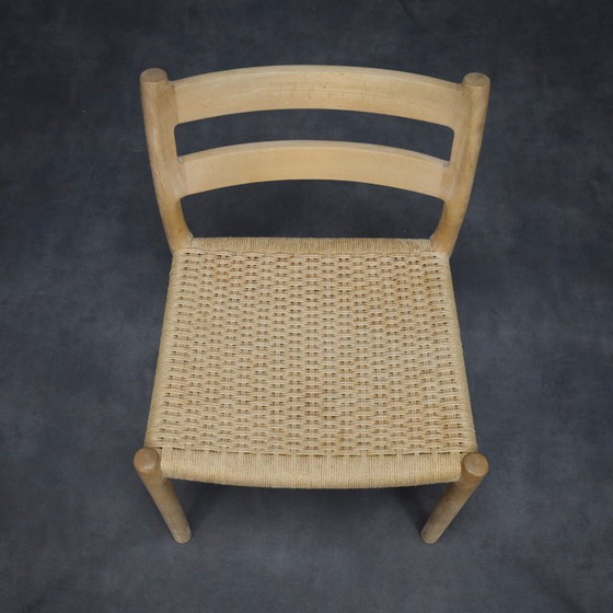 Image 1 of Ensemble de 6 chaises de salle à manger modèle 84 de Niels Otto Møller, années 1970