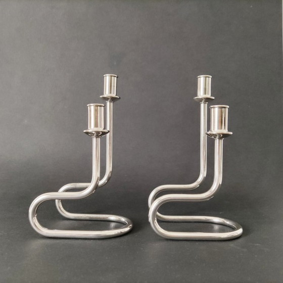 Image 1 of 2x candle holder