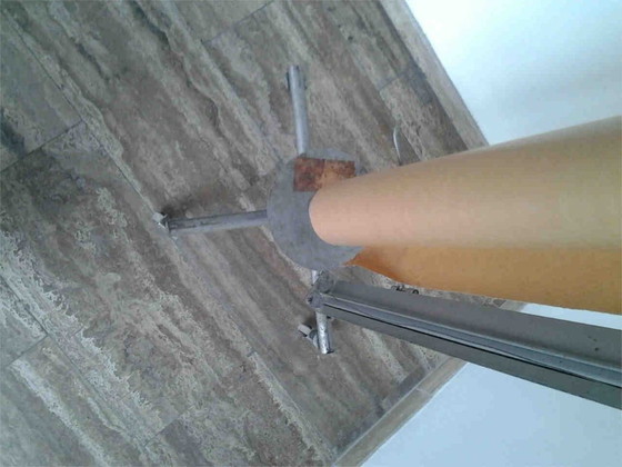 Image 1 of SET van 3: Tekentafel + kruk + rolhouder, Mid Century, vintage