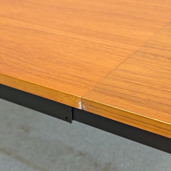 Image 1 of Vintage Gispen 3707 'Telescope' dining table