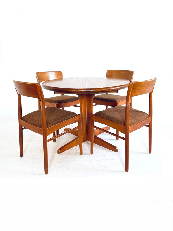 Image 1 of 6x vintage dining chair, Henning Kjærnulf '60
