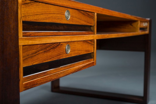Vintage Rosewood Executive Desk, 1960