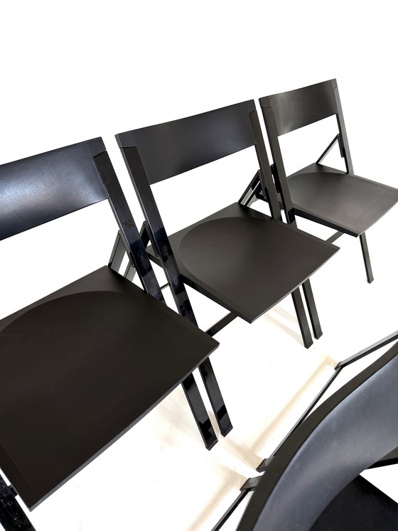 Image 1 of Sedia pieghevole 6x Design 'P08', Justus Kolberg, Tecno '90