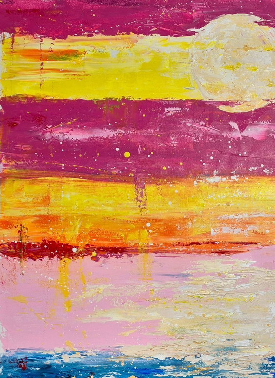 Image 1 of Jovan SRIJEMAC - Colori estivi del 1969 - Tela d'artista