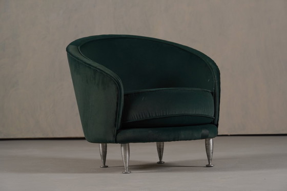 Image 1 of New Tone Armchair By Massimo Iosa Ghini For Moroso, Italy 1980’s