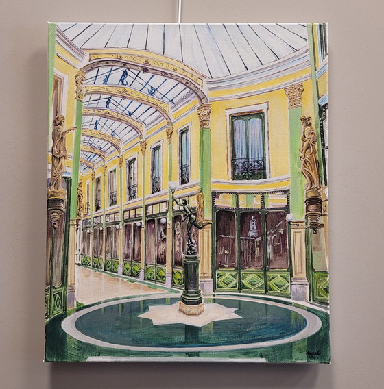 Image 1 of “Pasaje Gutiérrez, Valladolid” José A. Herrero – Pintura Contemporánea