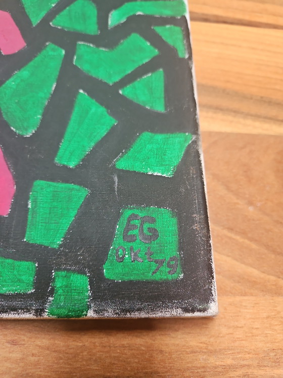 Gemälde Kunst auf Leinwand – Gemälde & Zeichnungen, Wood, Canvas (photo 3 of 5)