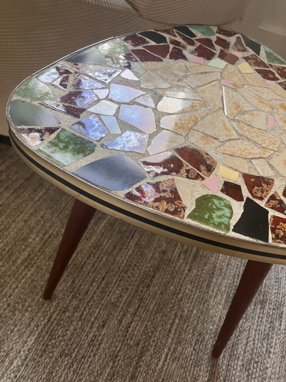 Tavolino Mosaico Vintage – Tavolini, Wood, Stone (photo 3 of 9)
