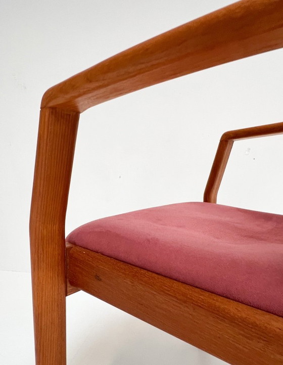 Image 1 of Set di 6 sedie danesi in legno di Dyrlund, anni '60