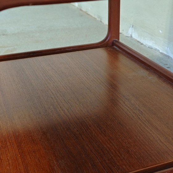 Image 1 of Vintage bijzettafel teak Brouer Møbelfabrik
