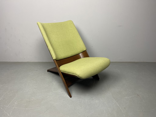 Rare Prototype Congo Lounge Chair by Theo Ruth for Artifort, The Netherlands, 1950s – Original Upholstery. Ref.: CH2003