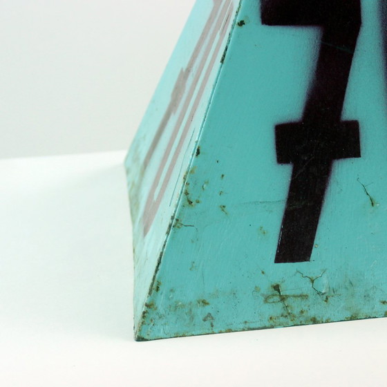 Image 1 of Satz von neun Messpyramiden aus Stahl, Tschechoslowakei, ca. 1940er Jahre