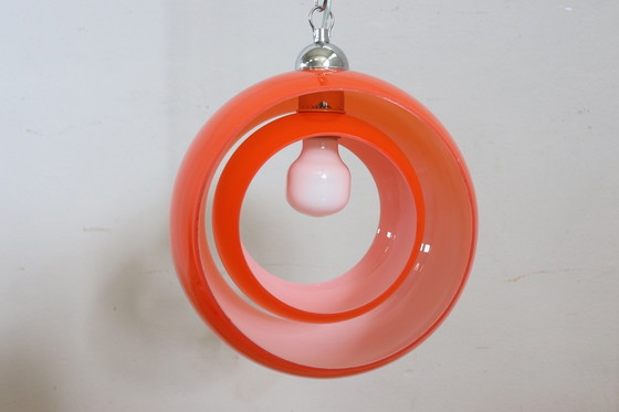 Image 1 of Pendant Lamp in Murano Glass by Carlo Nason for Mazzega, 1960s