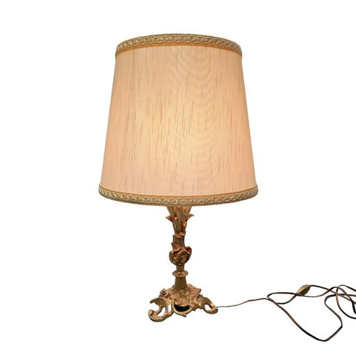 Gilded Rococo style table lamp