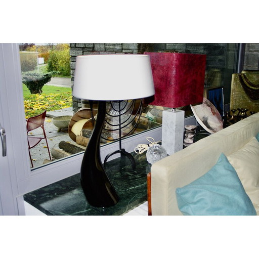 Lampada vintage in ceramica per Drimmer, 1970