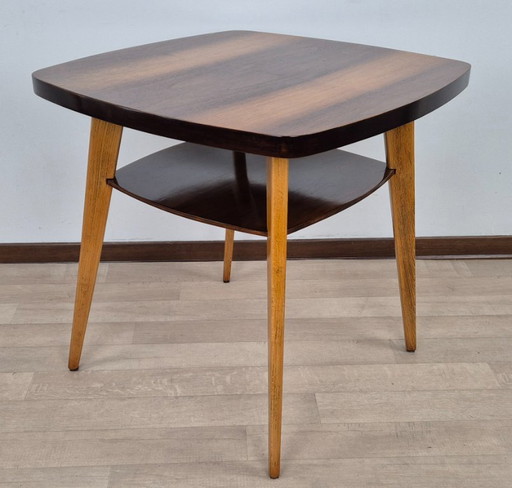 Table basse de Jindrich Halabala 1960 (Marquée)