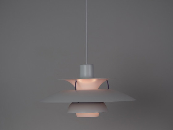 Dänische PH 5 Hängelampe von Poul Henningsen, Louis Poulsen, 1958 – Pendelleuchten, Aluminium (photo 2 of 11)
