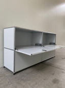 USM Haller Dressoir 2×2 2AT2KT Lichtgrijs