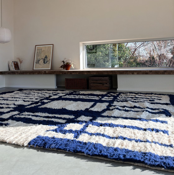 Image 1 of Handgewebter Berberteppich aus 100% Wolle