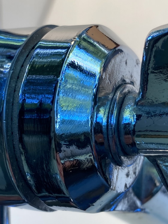 Image 1 of Vintage jaren 90 chromen scharnierende binnenlamp