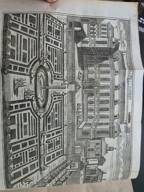 Libro de medicina del siglo XVIII con encuadernación en cuero (1777), de calidad museística, con grandes (photo 12 of 15)