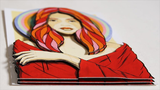 Image 1 of El Bocho - Madonna - 3D - Handsigniert - Auflage 150