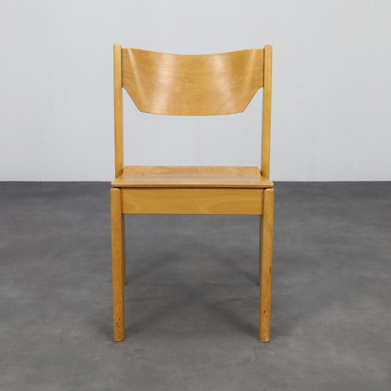 Image 1 of Set van 6 vintage eetkamerstoelen, 1970