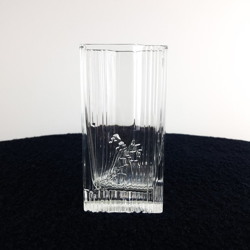 Vintage glass vase Iittala Sointu Tapio Wirkkala