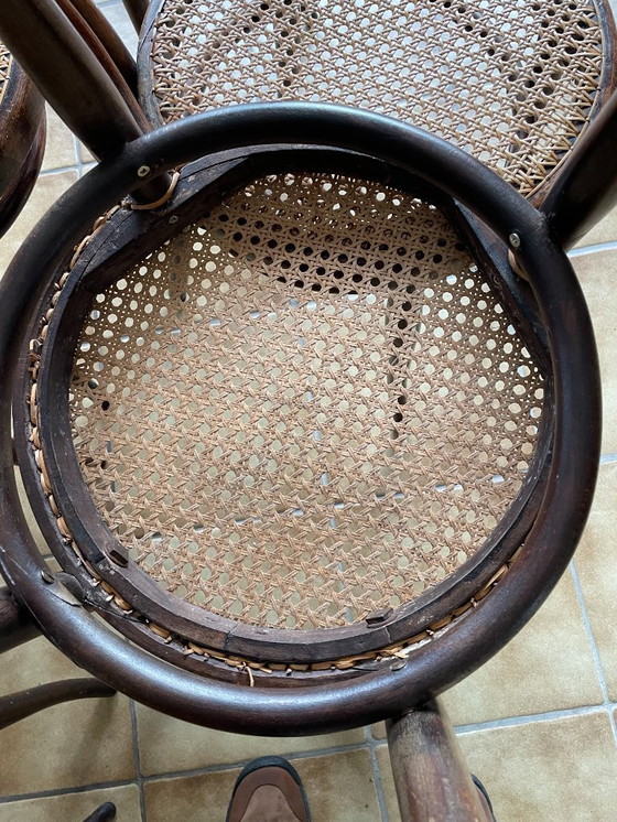 Image 1 of Thonet eetkamer inclusief 6 stoelen n°14