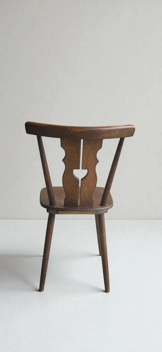 4 sillas de bistró rústicas – Sillas de comedor, Wood, Rustic (photo 10 of 15)