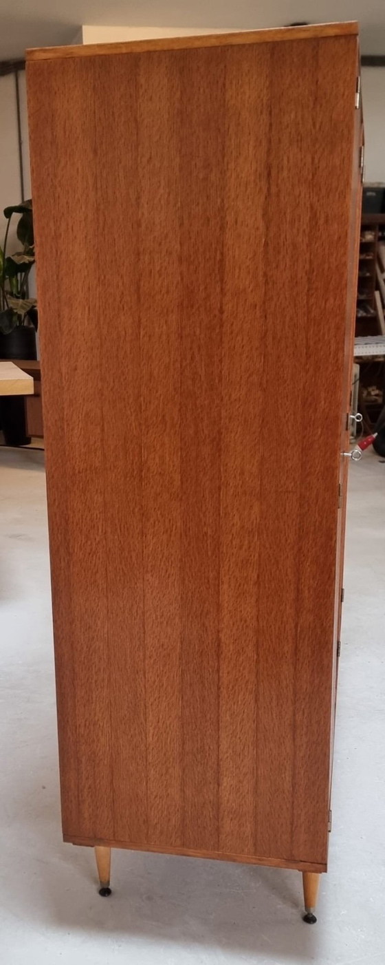Image 1 of Mid Century kledingkast