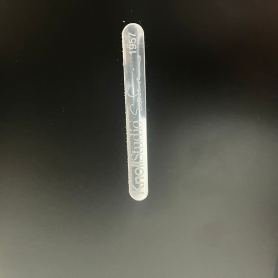 Image 1 of Knoll Saarinen Table tulipe haute - 198 cm - marron emperador