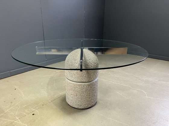 Image 1 of Mesa de comedor "Paracarro" de Giovanni Offredi para Saporiti, años 70