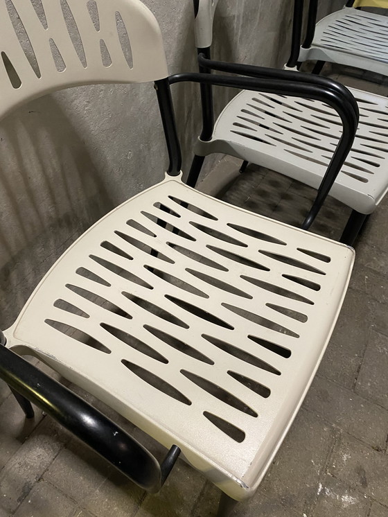 Image 1 of Oregigla Piuma Design Luigi Priglia set van 4 stoelen 