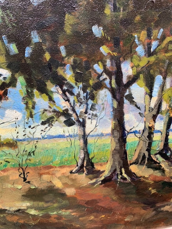 Painting "Summer Forest" – Paintings & Drawings, Canvas (photo 3 of 5)