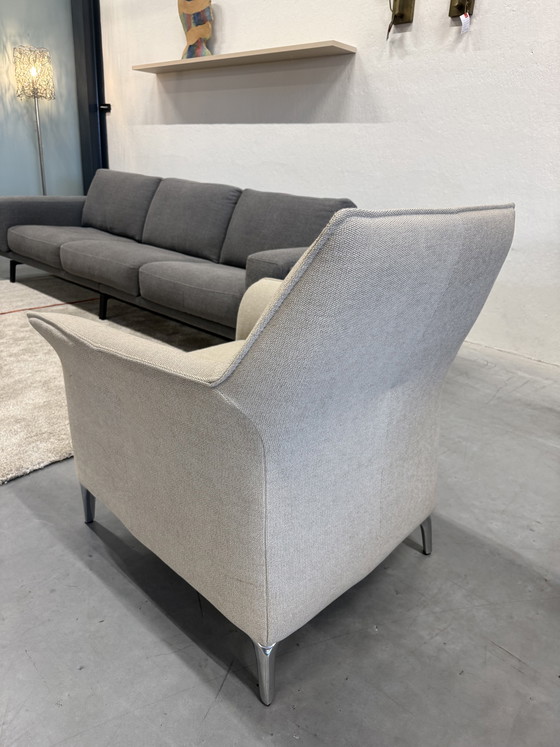 Image 1 of Poltrona Leolux Mayuro in tessuto Prairie